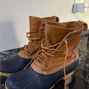 LLBean Two-Tone Duck Boots